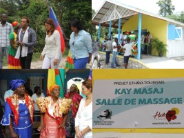 Haiti - Ethno-tourism : Traditional Massage in «Lakou»