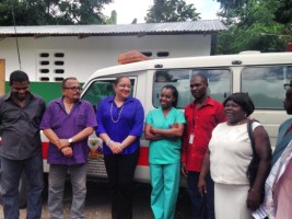 Haïti - Santé : La Première Dame, toujours en action sur le terrain