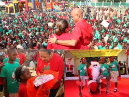 Haïti - Social : Magie de Noël au Palais National