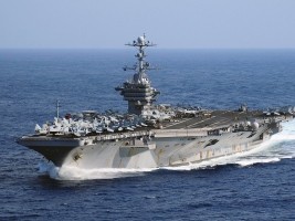 Haïti - USA : Le porte-avions américain George Washington déployé