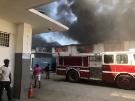Haïti - FLASH : Le marché public «Nan gerit» ravagé par un incendie
