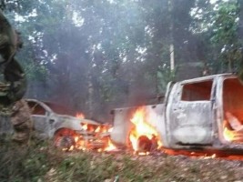 Haïti - FLASH : Conflit terrien à Thiotte, les agents de la BRICIF mis en fuite