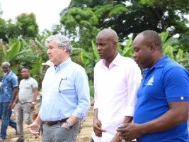 Haïti - Politique : Avalanche de promesses de Moïse à Savanette