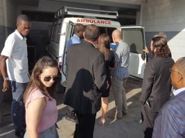 Haïti - Santé : Une délégation du Brésil en visite au Centre Ambulancier National