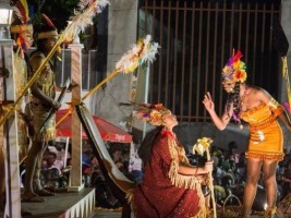 Haiti - Croix-des-Bouquets : Recruitment of queens and kings for the carnival parade