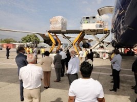 Haïti - Chine : Premier arrivage d'équipements et de matériels de lutte contre le Covid-19