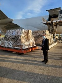 Haïti - Europe : Don de 72 tonnes de matériel médical d’urgence et d’équipements de protection
