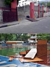 Haïti - FLASH : Attaque du Collège Canado-Haïtien, dégâts importants