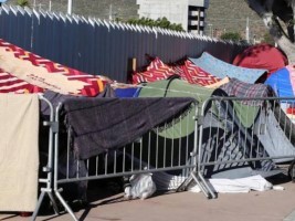 Haïti - Mexique : À Tijuana, des réfugiés haïtiens vivent dans un camps surpeuplé et indigne