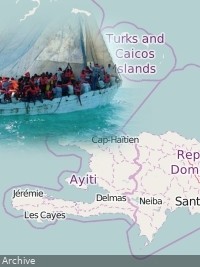 Haiti - FLASH: Collision between a sloop of Haitian migrants and a police boat from the TCI