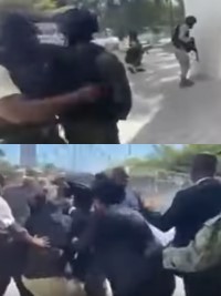 Haïti - FLASH 218e : Le P.M. quitte les Gonaïves sous les balles, 1 mort et plusieurs blessés