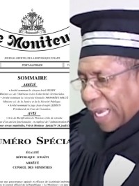 Haïti - Justice : Le P.M. nomme Me Jean-Joseph Lebrun comme Président de la Cour de Cassation