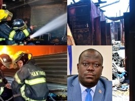 Haïti - Marché 2000 : 153 commerces partis en fumée, plus de 800 marchands directement touchés