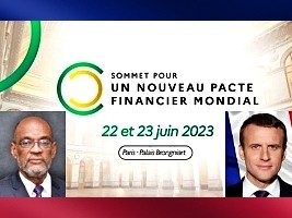 Haïti - France : Le P.M. Henry invité par le Président Emmanuel Macron