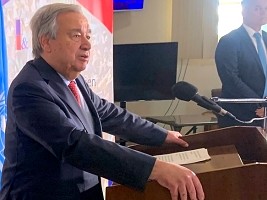 Haïti - FLASH : En visite en Haïti, António Guterres, réclame le déploiement immédiat d’une force internationale