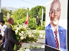 Haïti - Assassinat du Président : Le P.M. rend hommage au défunt Président Moïse (Vidéo)