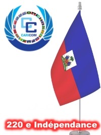 Haïti - Politique : La CARICOM félicite Haïti à l'occasion de son 220e anniversaire d'indépendance