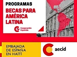 Haïti - FLASH : Bourses MAEC-AECID 2024-2025, candidatures ouvertes