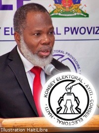 Haiti- Elections : Presidential Advisor Frinel JOSEPH visits the CEP