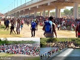 Haïti - FLASH :  Joe Biden annonce de nouvelles restrictions migratoires à la frontière Sud avec le Mexique