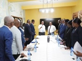 Haïti - Politique : Le P.M. échange avec les représentants de plusieurs organisations syndicales 