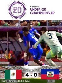 Haïti - Qualif. Mondial U-20 Chili 2025 : Nos Grenadiers écrasés par le Mexique [4-0] (Vidéo)