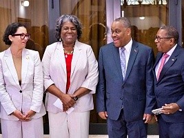 Haïti - USA : Le P.M. s’est entretenu avec Linda Thomas Greenfield