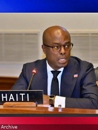 Haïti - OEA : Discours de l’Ambassadeur d’Haïti Gandy Thomas sur les personnes d’ascendance africaine