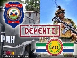 Haiti - Security : Joint denial by the PNH and the MSS