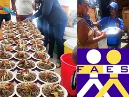 Haiti - Social : Distribution of food and hygiene kits to displaced persons