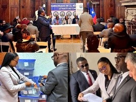 Haïti - Diaspora : La Ministre du MHAVE au Chili