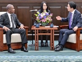 Haïti - Politique : Le Chancelier haïtien reçu par le Président de Taïwan (République de Chine)