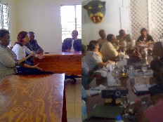 Haiti - Tourism : The Minister of Tourism in Jacmel and Cap Haitien