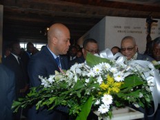 Haïti - Social : Martelly rend hommage aux héros de l'Indépendance