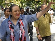 Haïti - Social : Sophia Martelly termine sa tournée à Fonds-des-Nègres