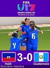 Haiti - U-17 World Cup 2026 Qualifiers : Our Grenadières dominate Guatemala [3-0] and qualify for the final tournament