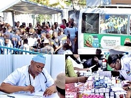 Haïti - Canapé-Vert : Succès populaire et médical exceptionnel des cliniques mobiles