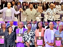 Commemoration of the 40th anniversary of the historic march for women's rights in Haiti
