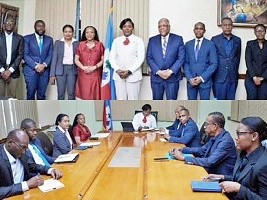 Important working session on the stabilization and economic recovery of Haiti