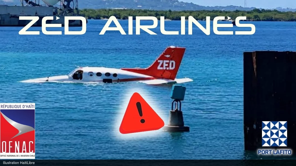 Haïti - Aviation : Intervention rapide de l’OFNAC suite à l’amerrissage d’urgence du vol 6502 de ZED Airlines