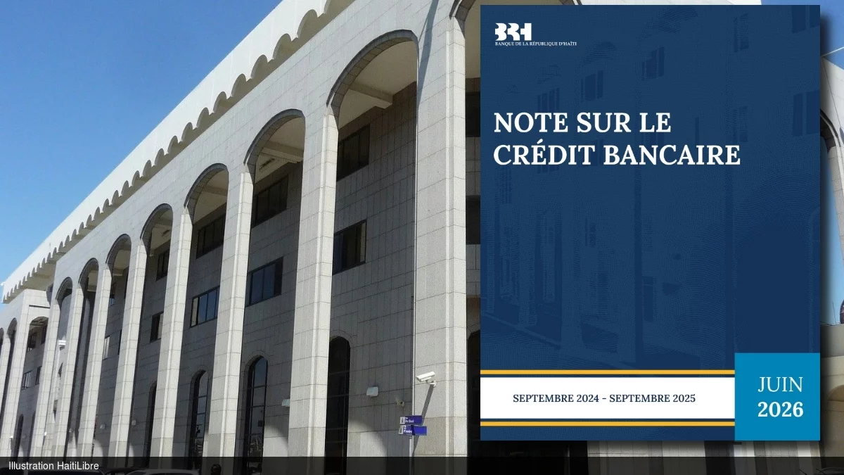 Haiti - Economy : Bank credit to the private sector shows a slight increase of 0.3% after 2 years of contraction