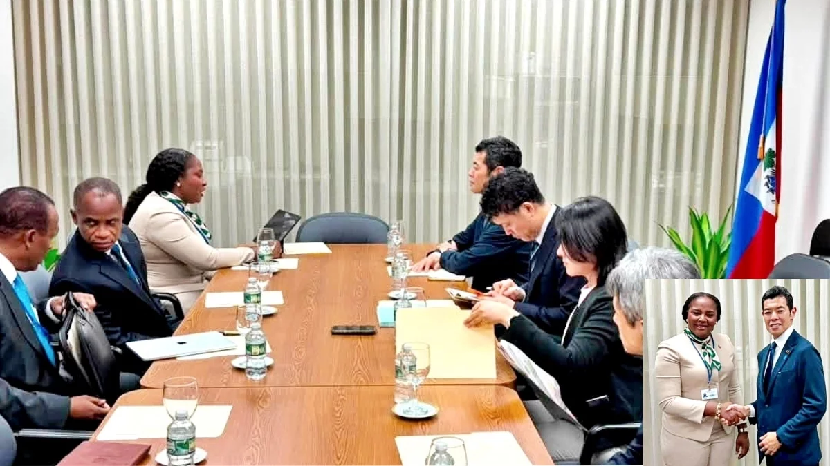 Haïti - Diplomatie : Rencontre bilatérale Haïti / Japon