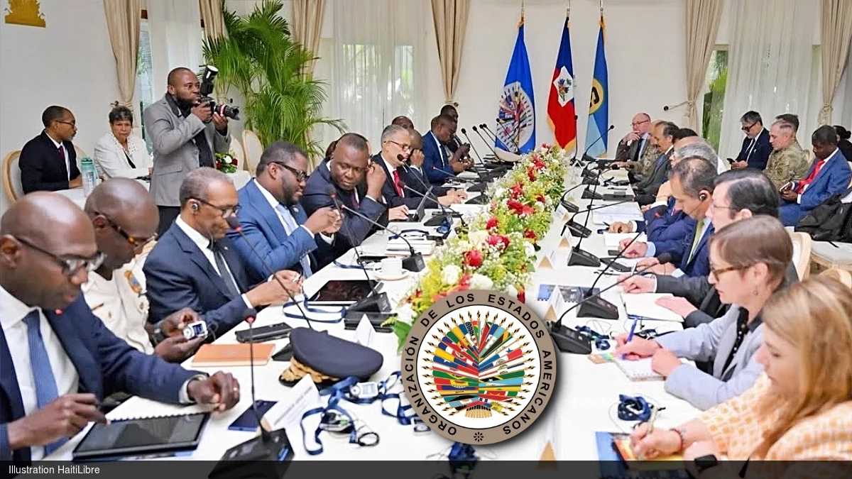 Haiti - OAS : Initial discussions with Haitian authorities