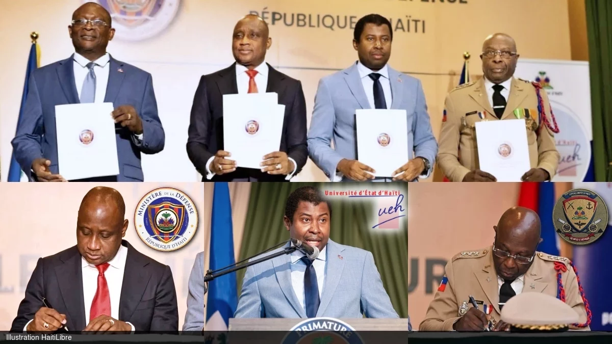 Haiti - Security:  The Ministry of Defense, the FAd’H and the UEH have signed a MoU for a strategic partnership