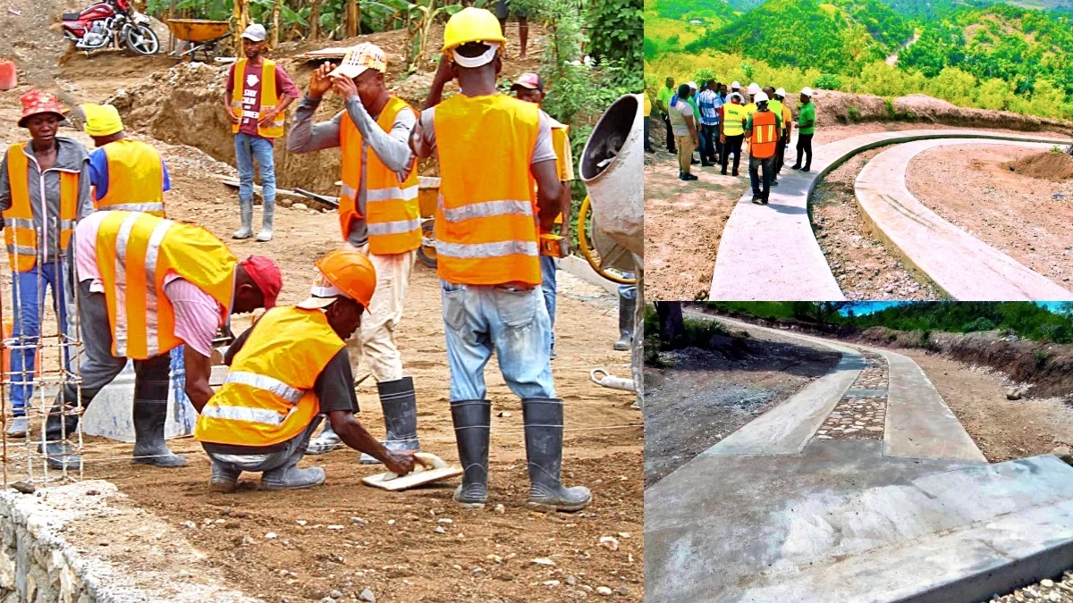 Haiti - Agriculture : Rehabilitation of the Arnaud rural road (Nippes Department)