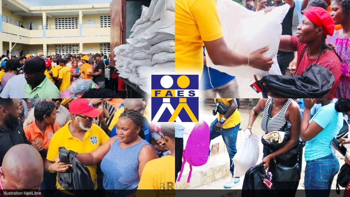 Haiti - Social : 30,500 kits already distributed by FAES to the most vulnerable families.