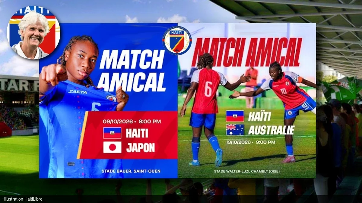 Haiti - FLASH : Two high-level friendly matches for our senior Grenadières (Player list)