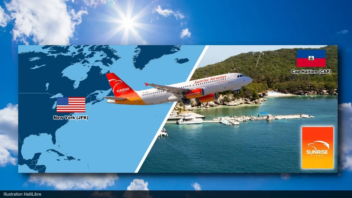Haiti - Travel: Sunrise Airways announces a New York - Cap-Haitien route