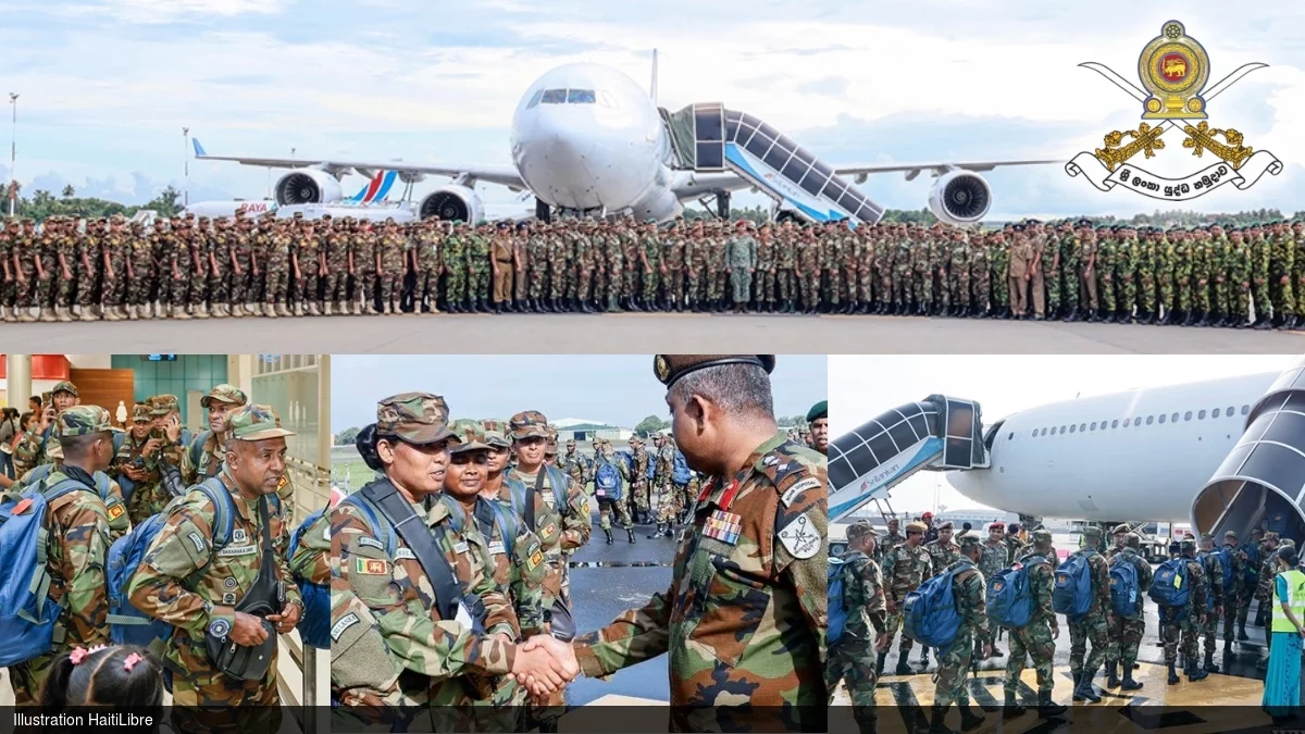 Haiti - FLASH : 500 Sri Lankan soldiers sent to reinforce the GSF