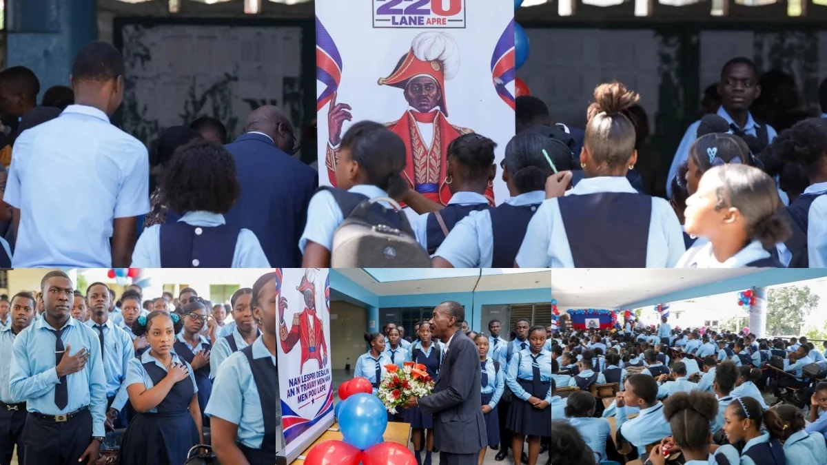 Haïti - 220e : Les élèves commémorent l’assassinat de Dessalines